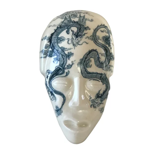 Elea Ceramic - African Mask Objekt