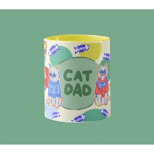 Hello Melody - Cat Dad Mug