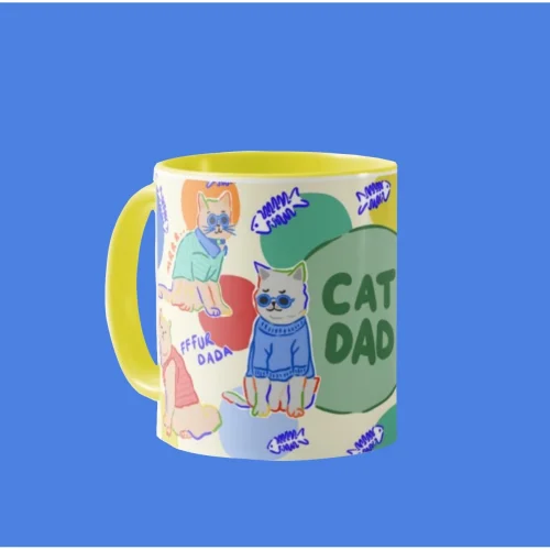 Cat Dad Mug