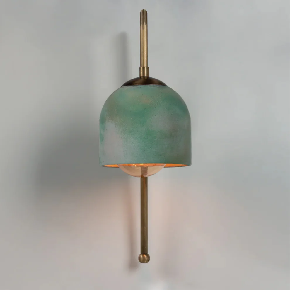 Womodesign - Rust Textured Bronze Metal Detail Sconce