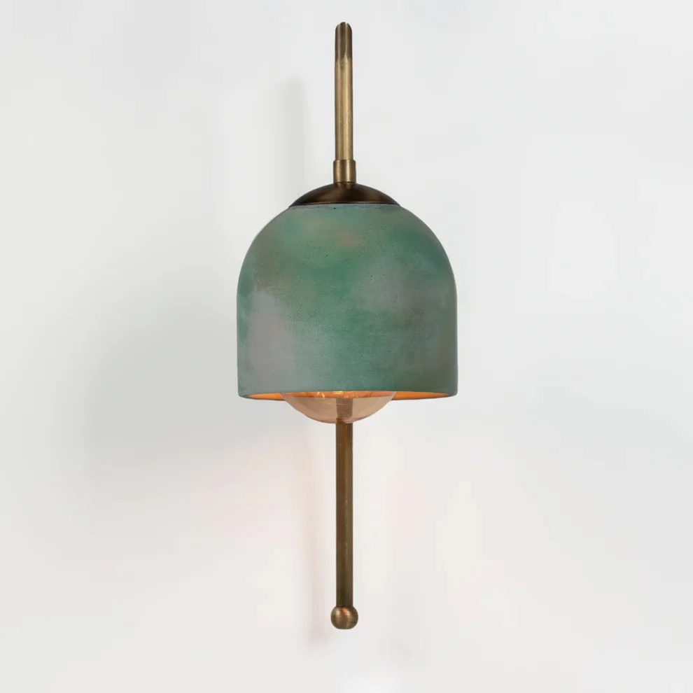 Womodesign - Rust Textured Bronze Metal Detail Sconce