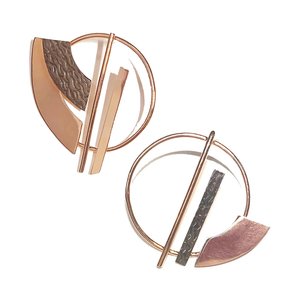 Zoya İstanbul - Loops Intersecting Earring