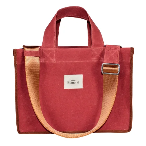 Atelier Bomonti - Hishi Rj Tote Bag Waksed Canvas