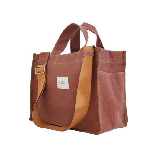 Atelier Bomonti - Hishi Rj Tote Bag Mumlu Kanvas Çanta