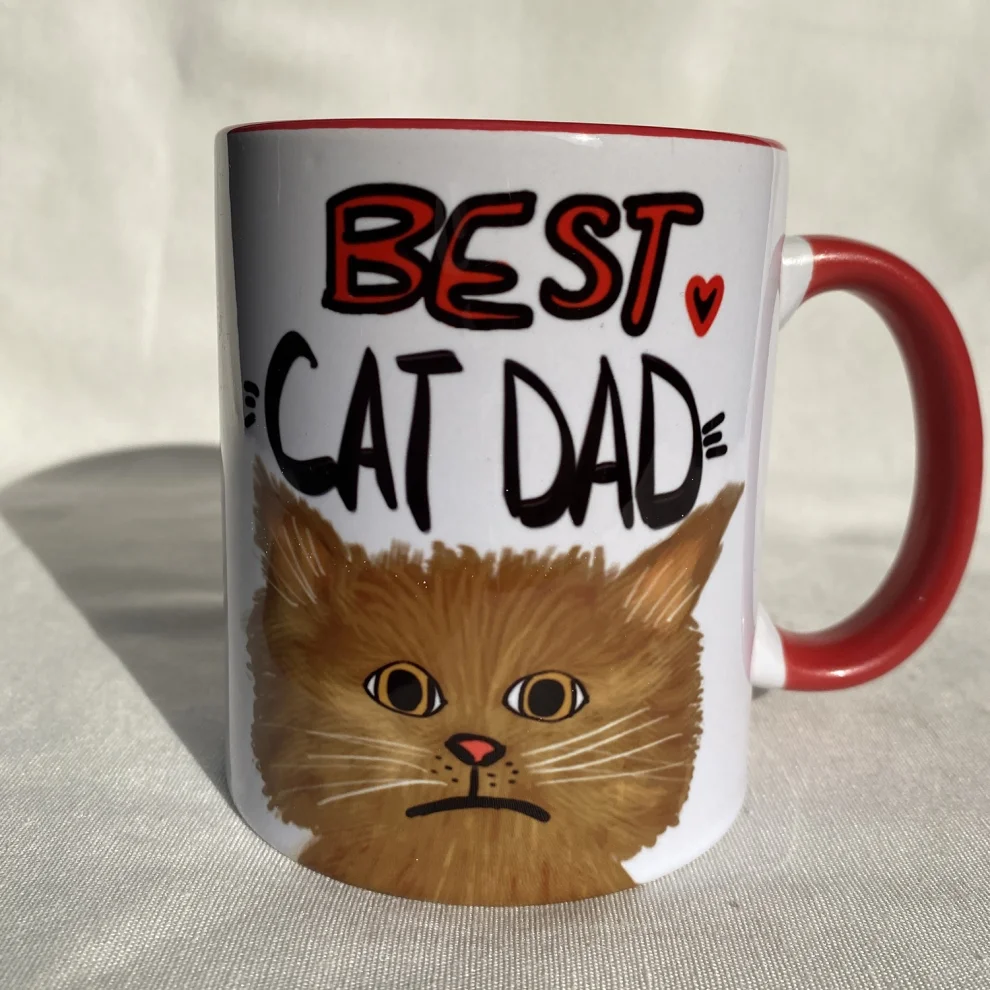 Cat dad hot sale cup