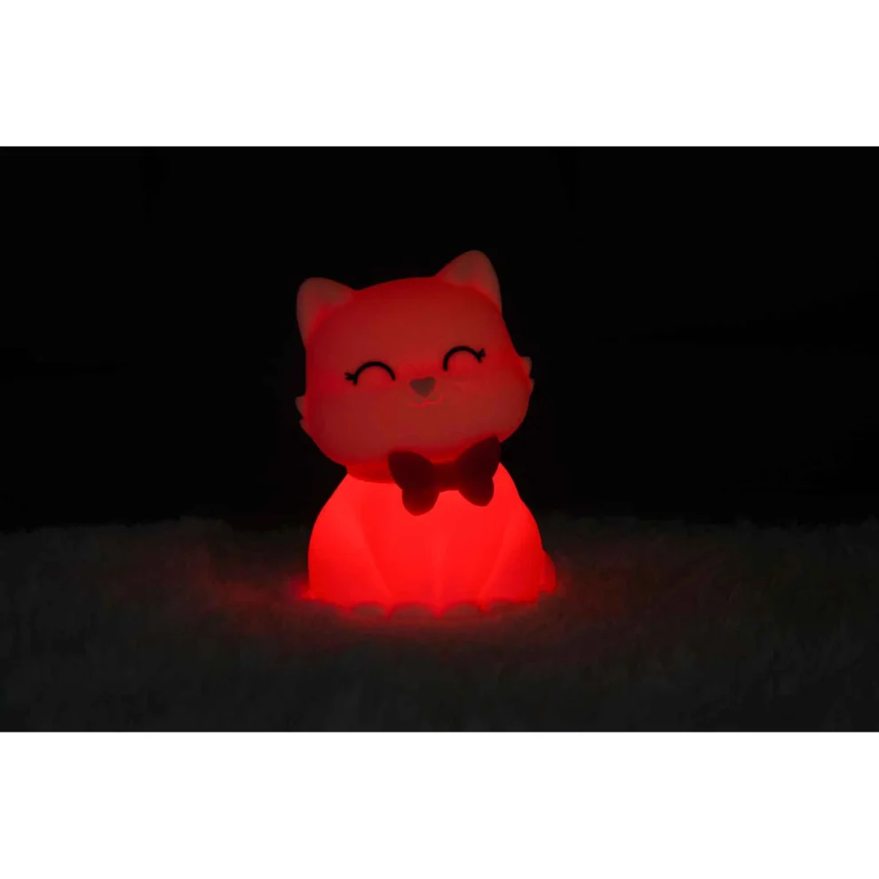 Dhink - Kedi Tosh Silikon Gece Lambası