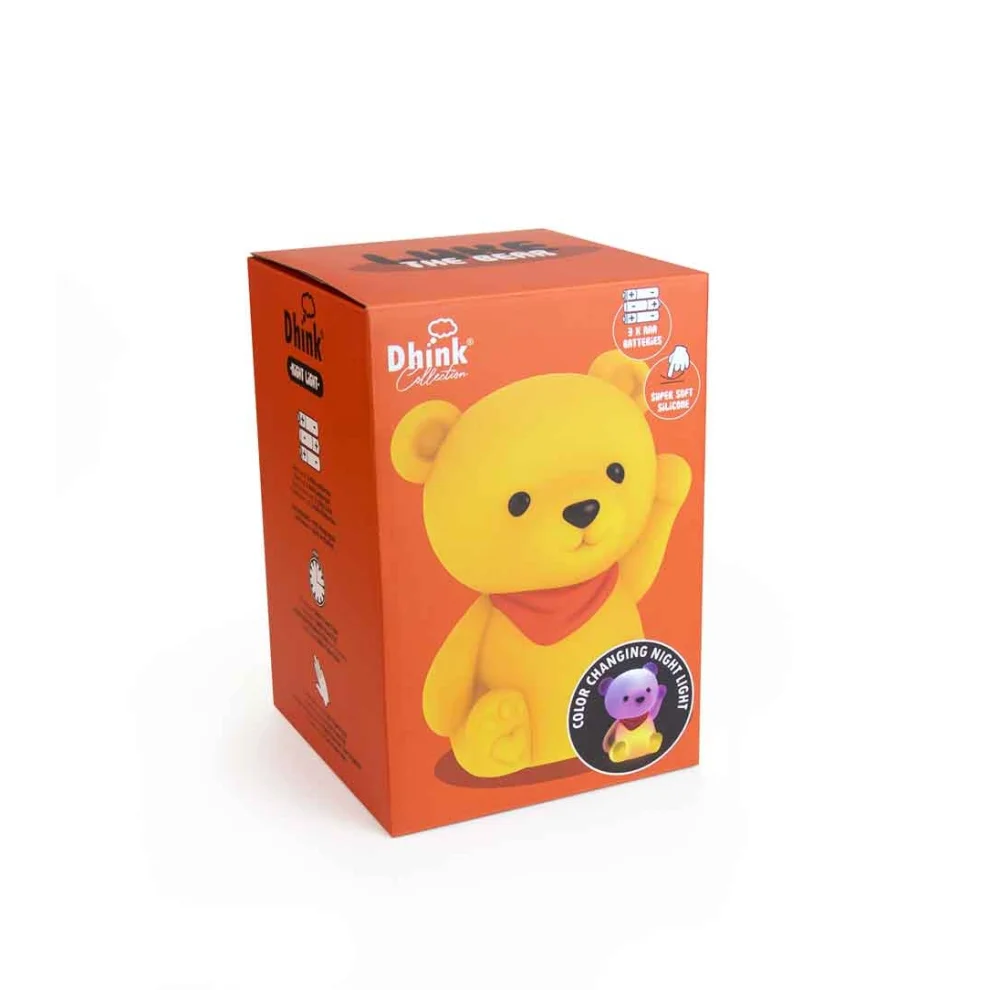 Dhink - Silicone Night Light Teddy Bear