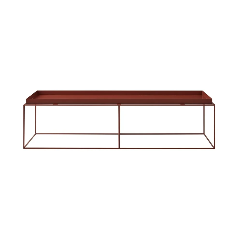 Edizione Living - Rectangular Metal Terracotta Coffee Table