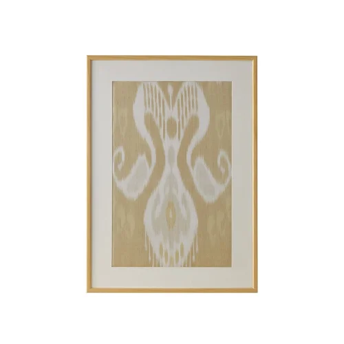 Edizione Living - Silk Ikat Fabric Wall Decor