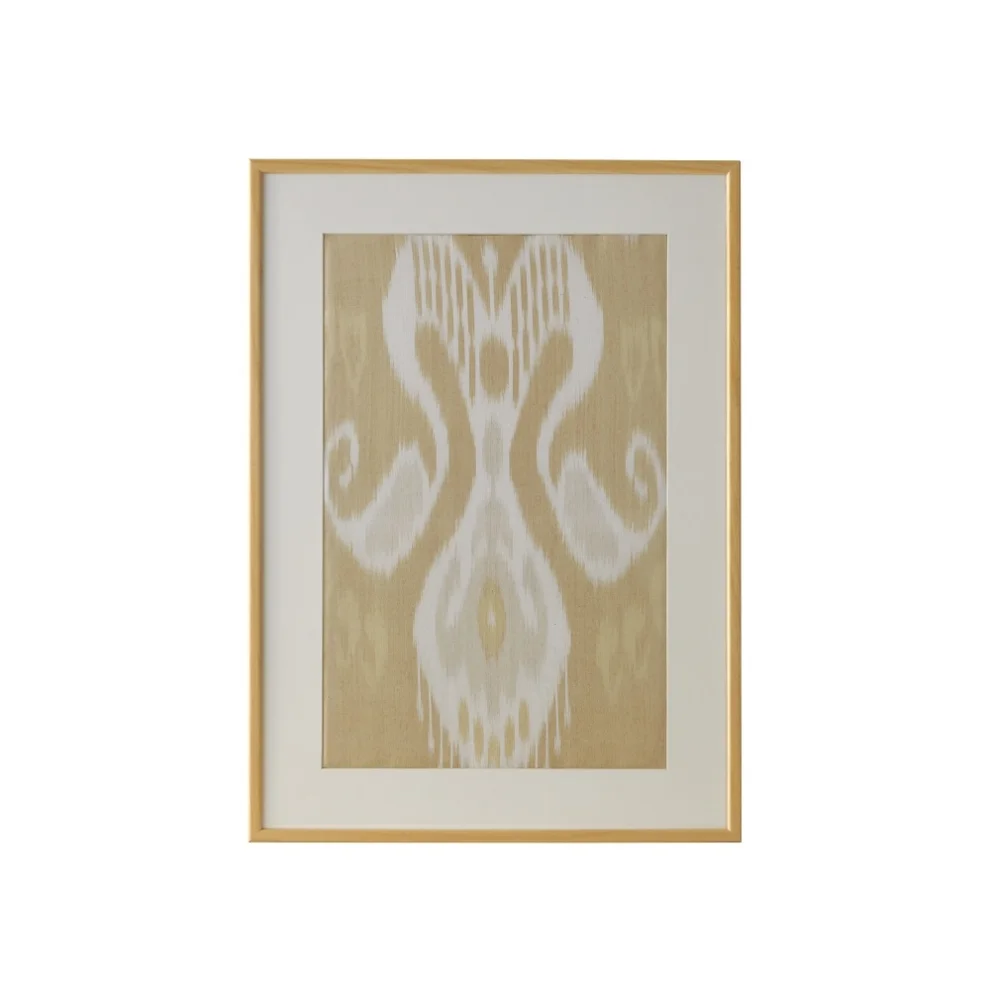 Edizione Living - Silk Ikat Fabric Wall Decor