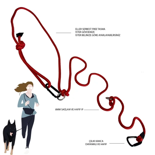 Petswuu - Hands Free Running And Walking Leash