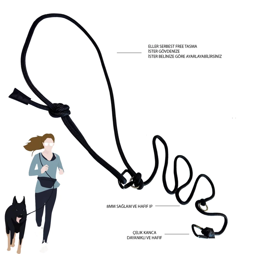 Petswuu - Hands Free Running And Walking Leash