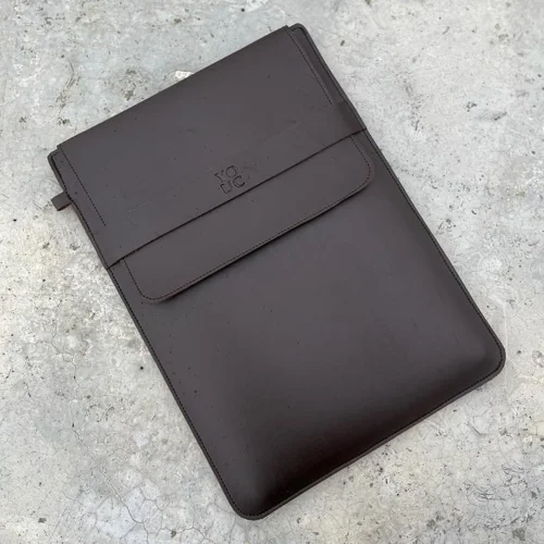 YOUC - Macbook Pro Air Su Geçirmez Laptop Kılıfı 13' 14' 15' Inç Notebook Vegan Suni Deri Çanta M3