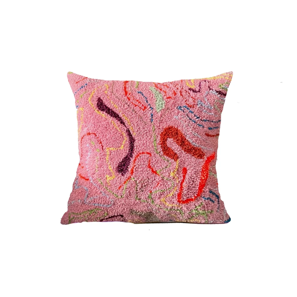 Fille a Fille Design Studio - Colorful Throw Pillow