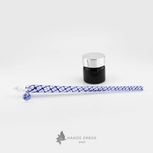 Hande Erbuk Glass - Cesm-i Bulbul Glass Dip In Pen