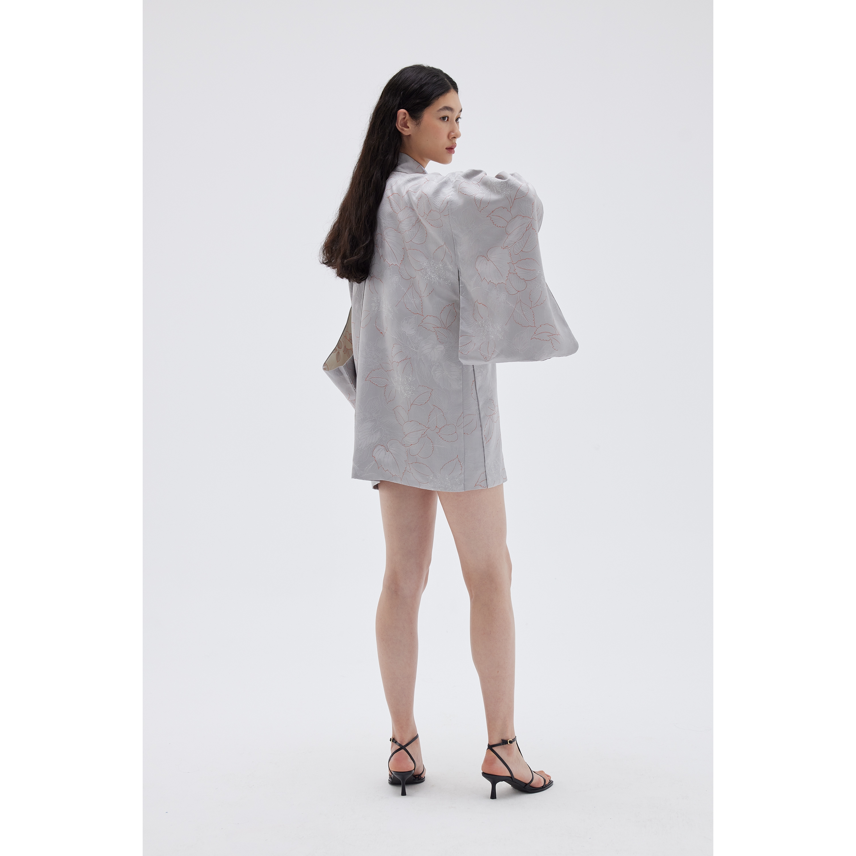 Silver Linings Vintage Silk Kimono