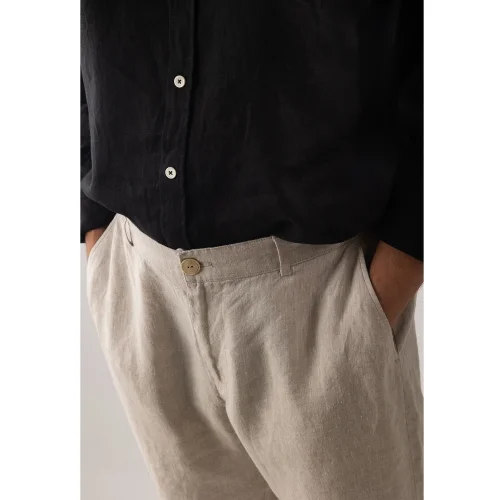 Saint Antuan - Linen Men's Gulet Trousers