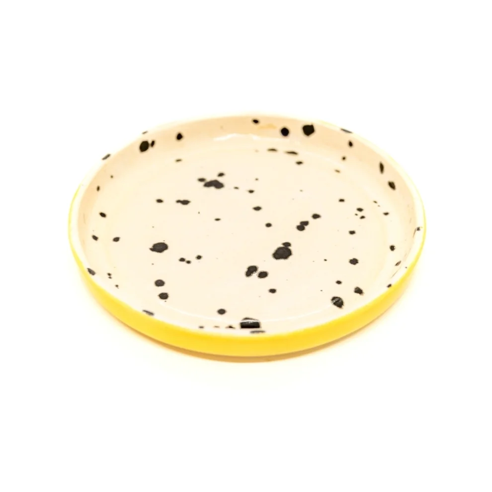 Damlart Ceramic Studio - Dalmatian  Small Plate