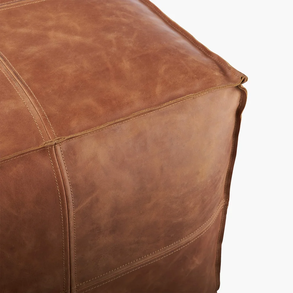 Sohomanje - Genuine Leather Ottaman