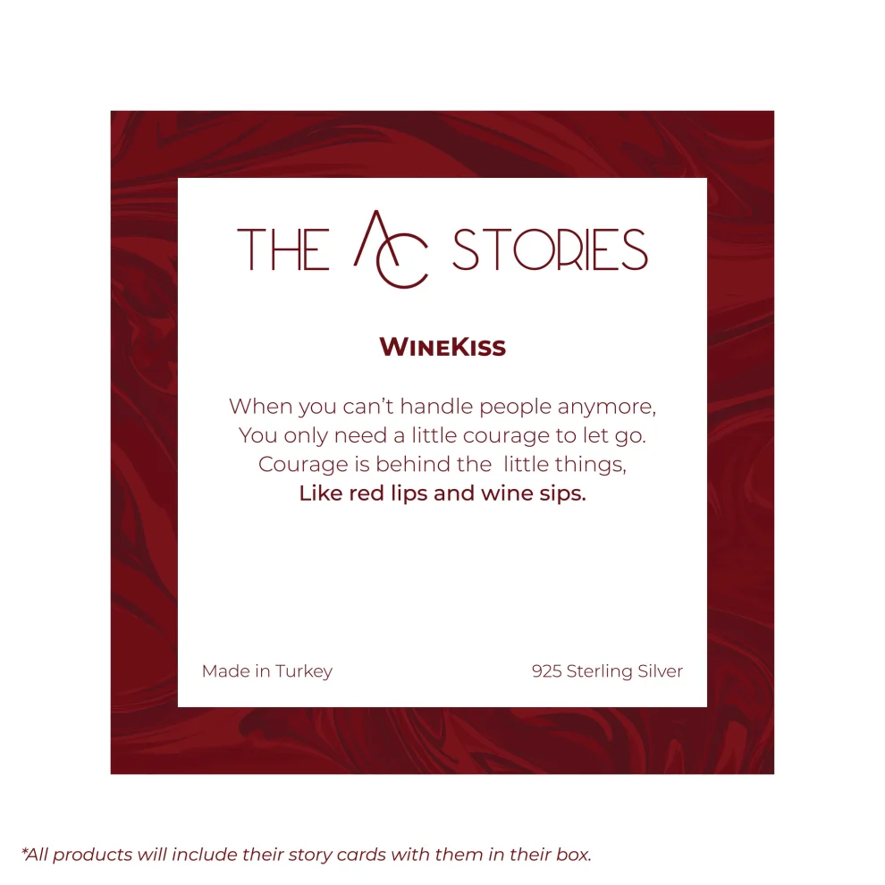 The AC Stories - Winekiss Earrings