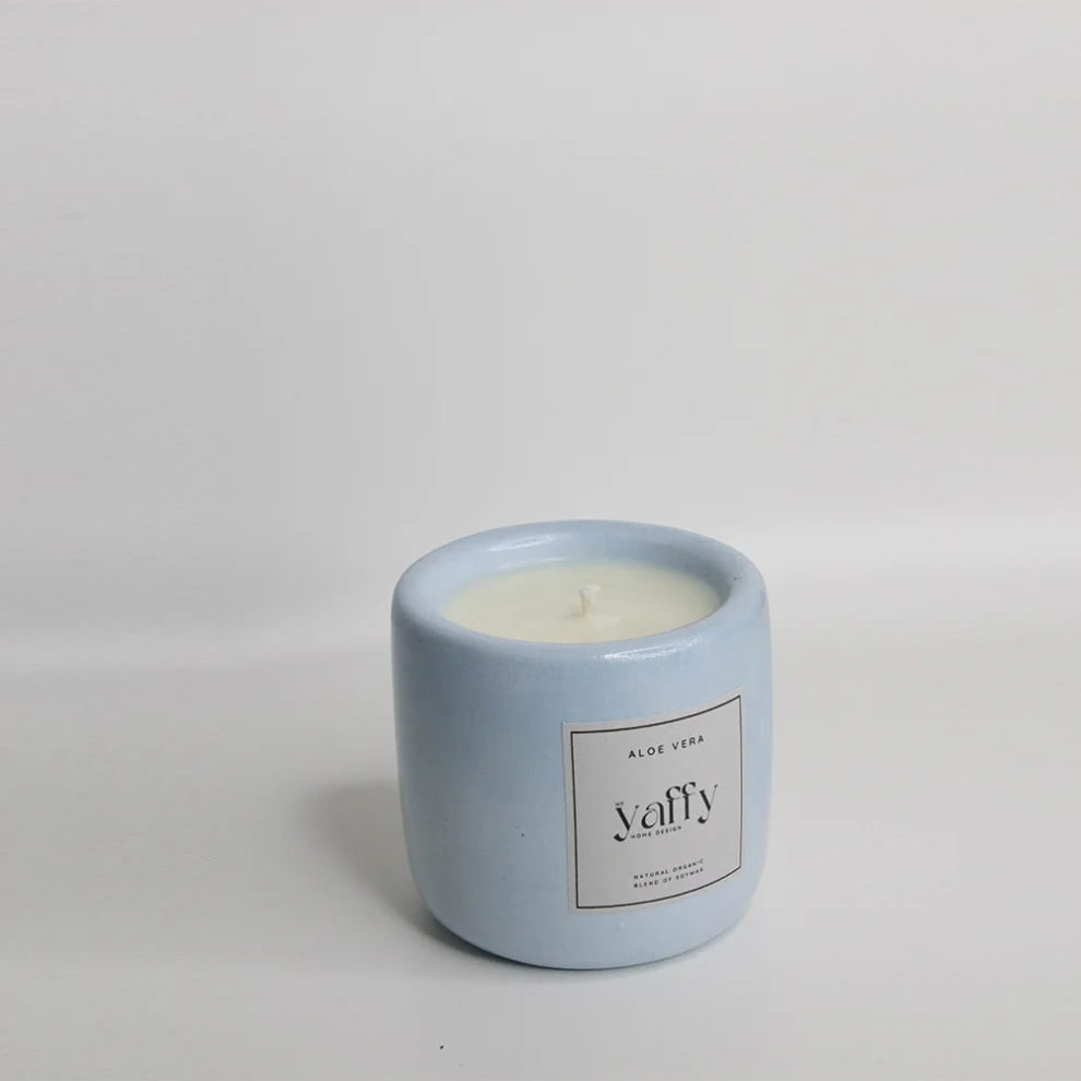 Yaffy Home Design - Blue Candle