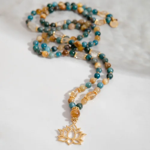 108 Niyettaşı - Rising From The Ashes Mala Necklace