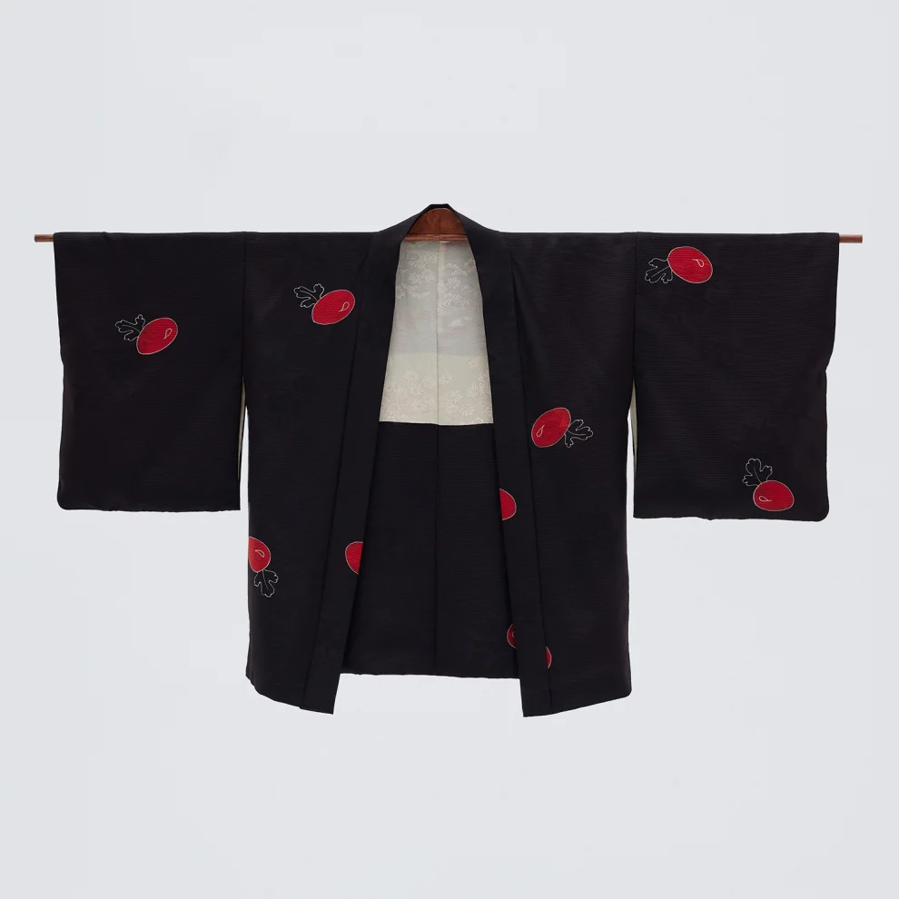Matsuri - Radish Fields Vintage Silk Kimono Haori