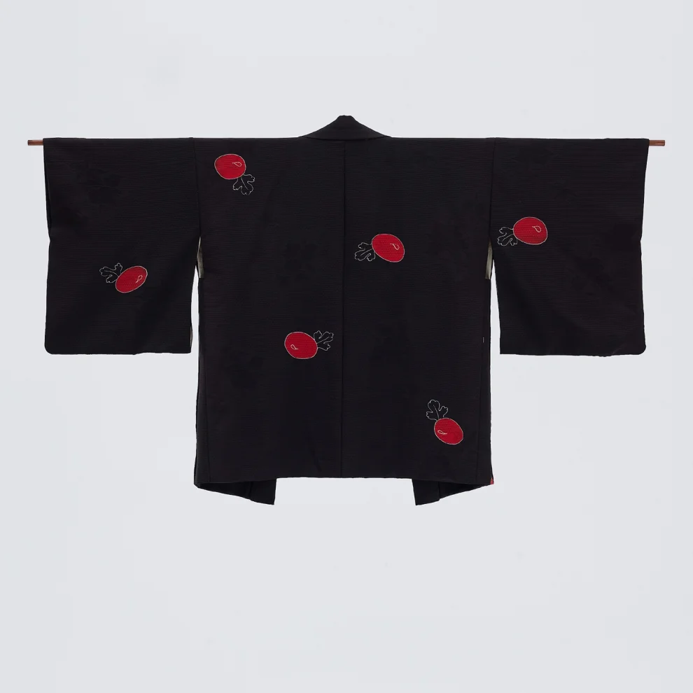 Matsuri - Radish Fields Vintage Ipek Kimono Ceket