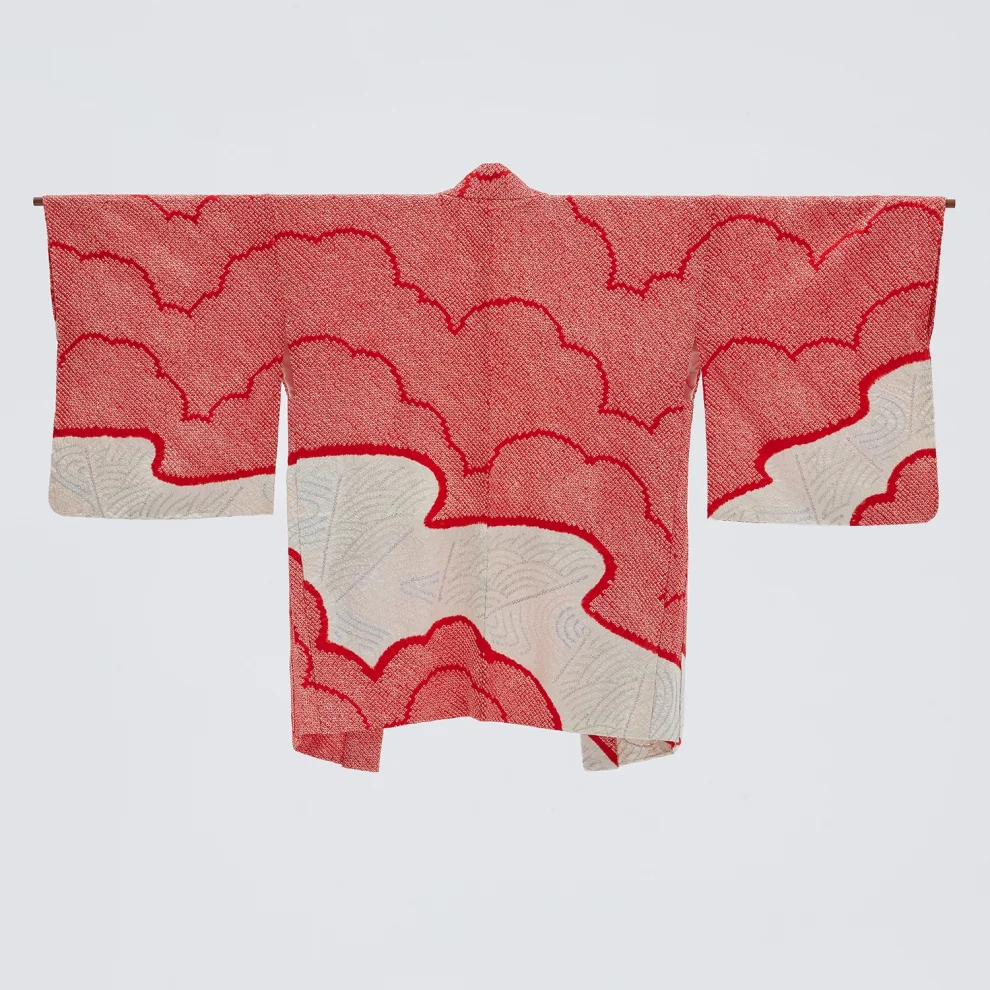 Matsuri - Roseate Vintage Ipek Kimono Ceket