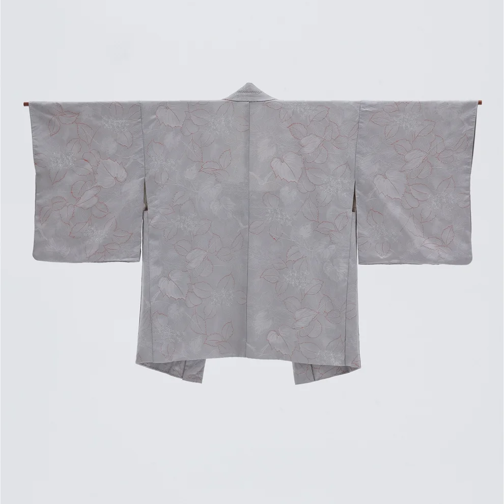 Matsuri - Silver Linings Vintage Silk Kimono