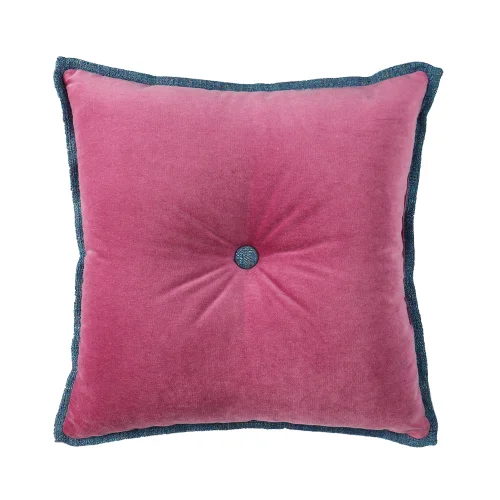 Boom Bastık - Buttoned Decorative Pillow