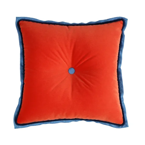 Boom Bastık - Buttoned Decorative Pillow