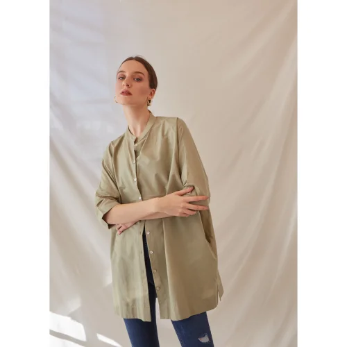 Delicate - Oversize Shirt With Pockets