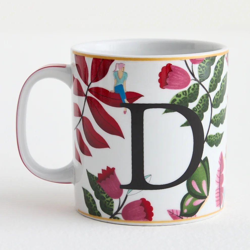 Dellel - Letter D Mug