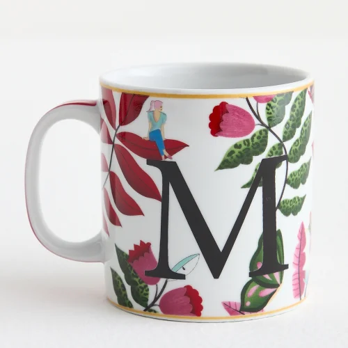 Dellel - Letter M Mug