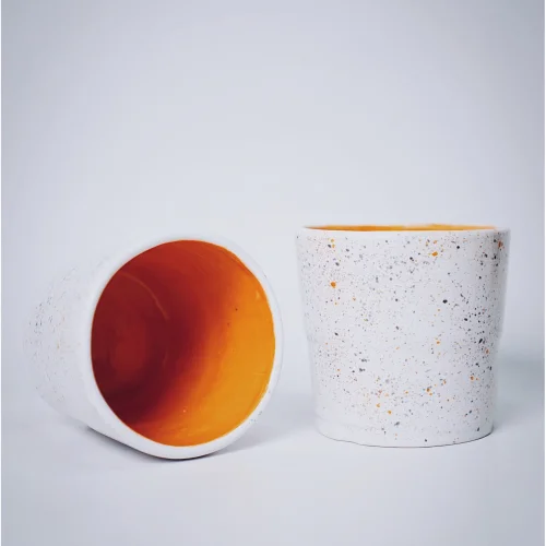 GIB'S Pottery - Mario Espresso Bardağı 2'li Set