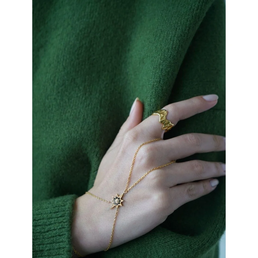 Linya Jewellery - Burl Patterned Ring