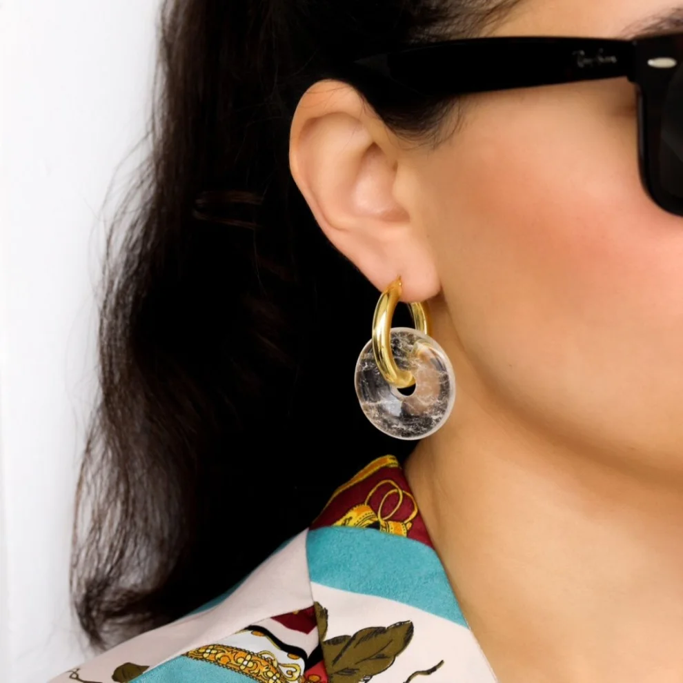 Manus in Mano - Thassos Earrings