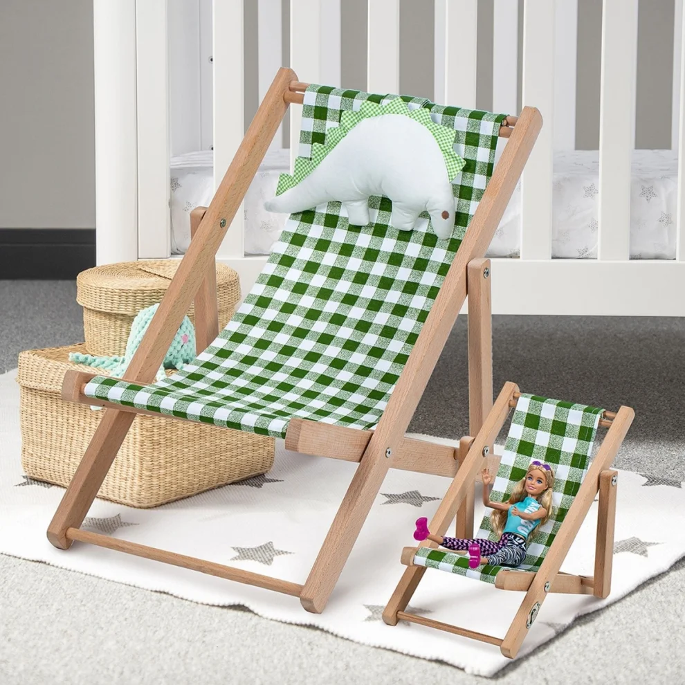 Dino Kids Furniture - Natural Child Seat