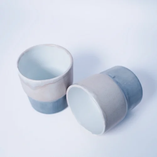 GIB'S Pottery - Duke Kahve Bardağı 2'li Set