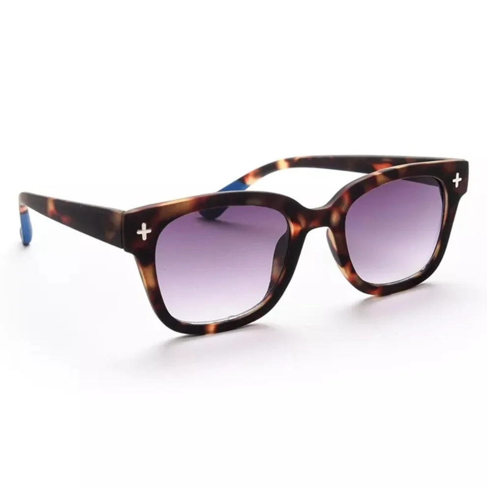 Okkia Eyewear - Giovanni Classic Havana Lens Unisex Sunglasses