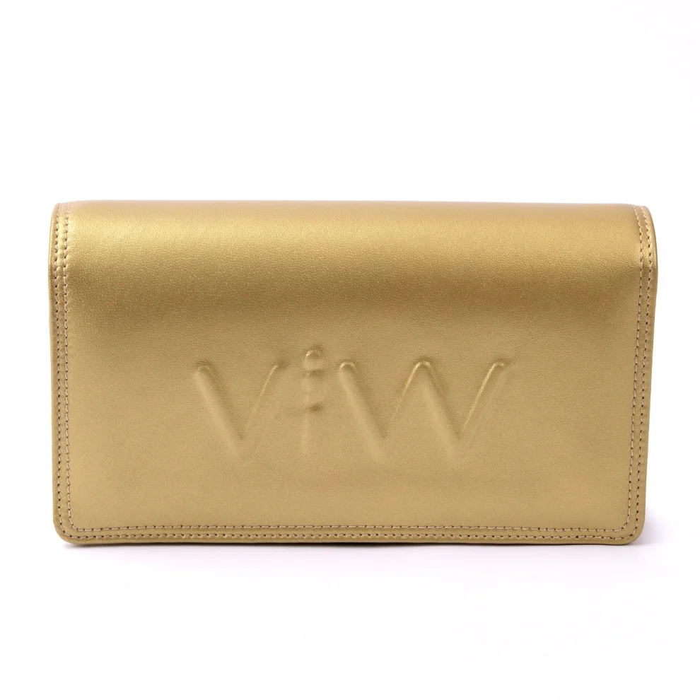 ViW - Shoulder Wallet Bag With Mini Clutch