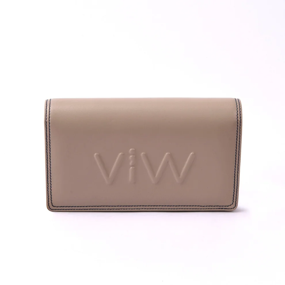 ViW - Shoulder Wallet Bag With Mini Clutch