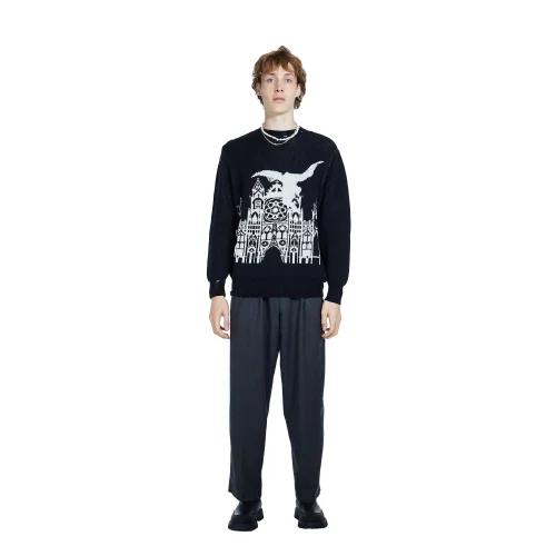 Death Is Easy - Angel Knitted Sweater - Il