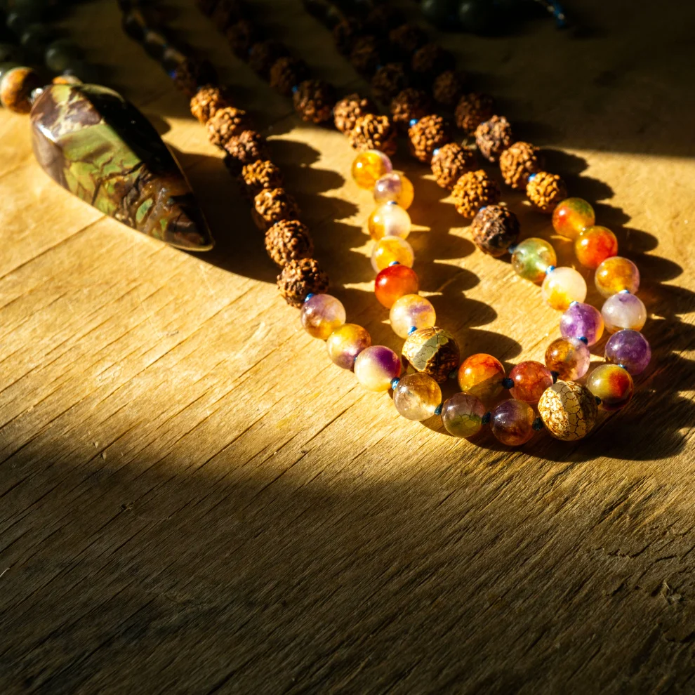 İndafelhayat - Mala Beads Of Mother Earth Necklace