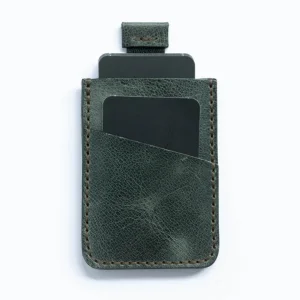 V2 Leather Cardholder Wallet Pull Out Mechanism - Genuine Leather And Handmade