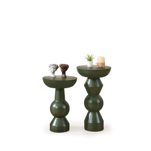 More Wood Design - Enva Mushroom Coffee Table Set Of 2