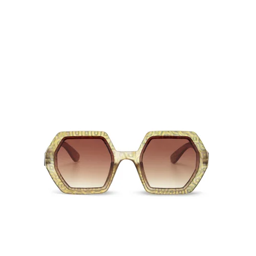 Okkia Eyewear - Emma Big Hexagonal Unisex Sunglasses