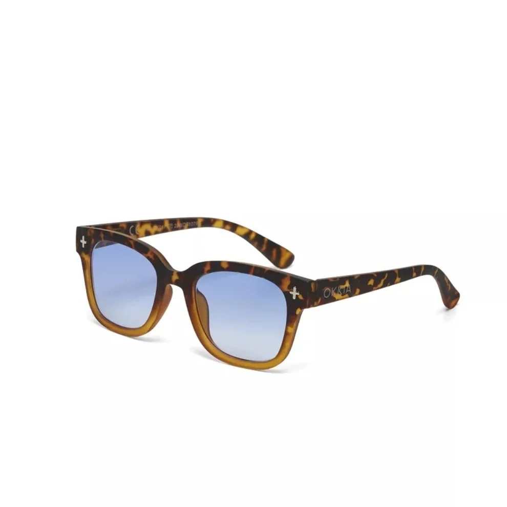 Okkia Eyewear - Giovanni Havana Unisex Sunglasses Gradient