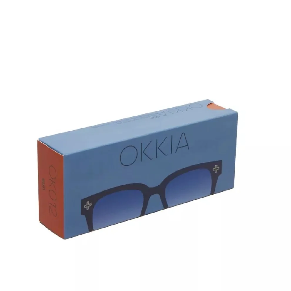 Okkia Eyewear - Giovanni Midnight Unisex Güneş Gözlüğü Gradyan